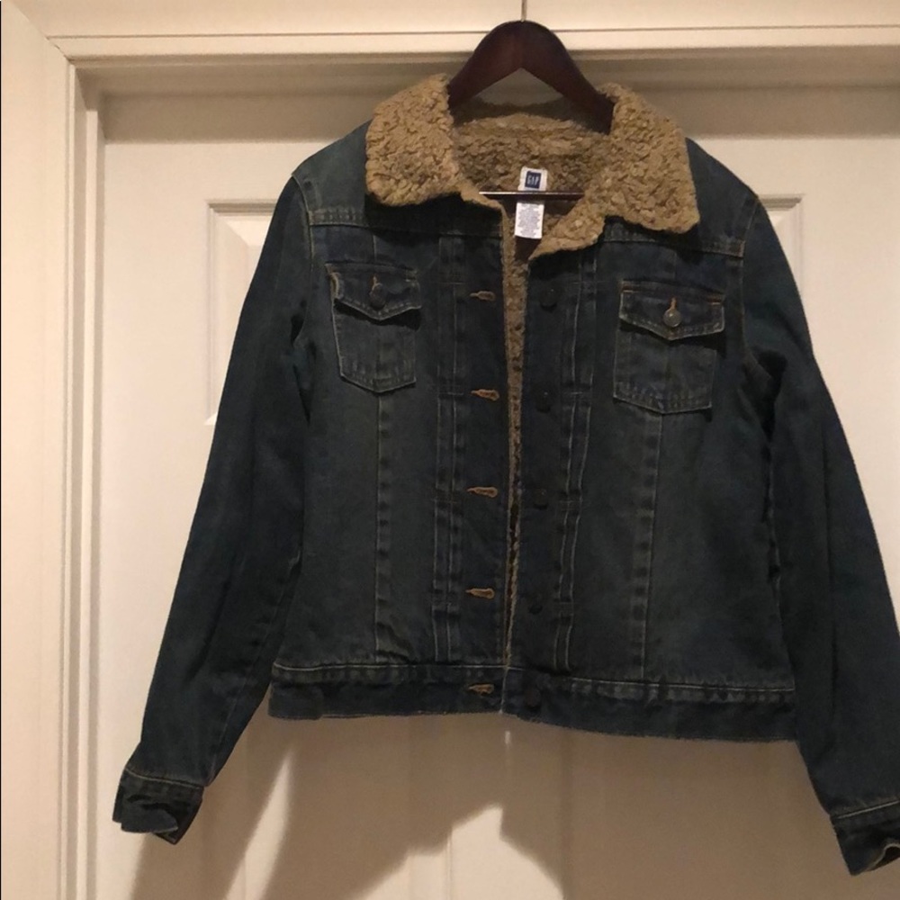 GAP Sherpa Lined Jean Jacket